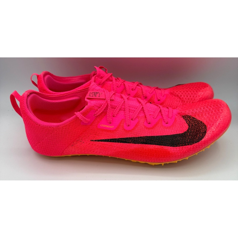 Nike Zoom Superfly Elite 2 Shoes Mens 14 Hyper Pink Track Spikes CD4382-600